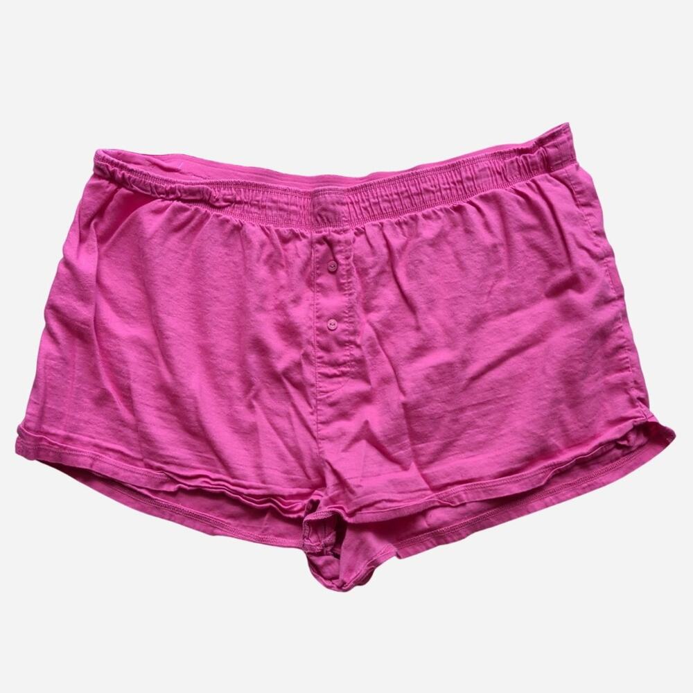 Iconic Victorias Secret Sink Mini Shorts with "Pink" in Silver on Back - Picture 2 of 5